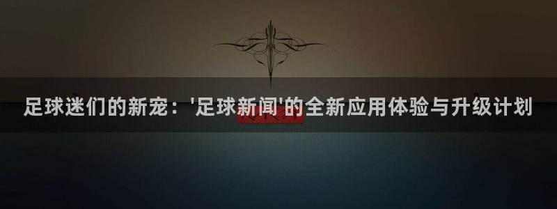 足球迷们的新宠：\'足球新闻\'的全新应用体验与升级计划