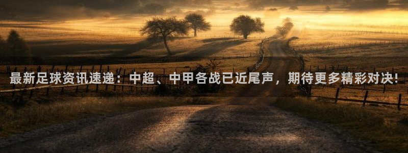 最新足球资讯速递：中超、中甲各战已近尾声，期待更多精彩对决!