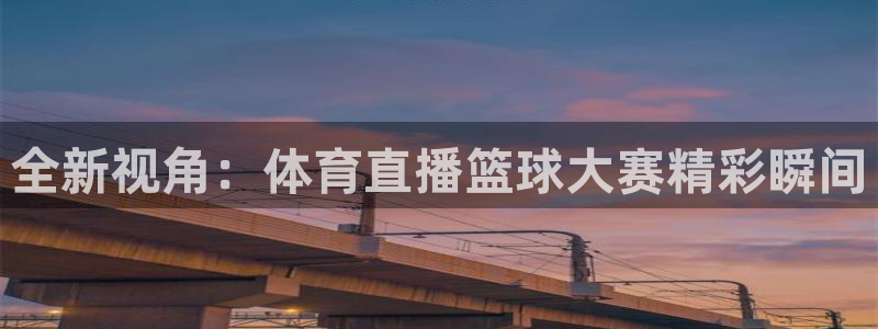 全新视角：体育直播篮球大赛精彩瞬间