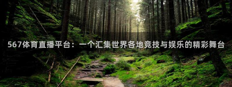 567体育直播平台：一个汇集世界各地竞技与娱乐的精彩舞台