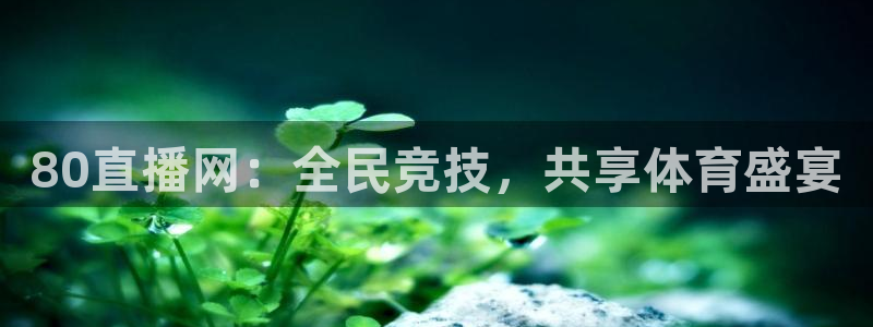 80直播网：全民竞技，共享体育盛宴